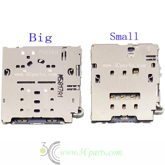 SIM Card Reader Slot Tray Holder Socket Replacement For Samsung Galaxy E5 E500 E500H E500F E7 E700 2Pcs/Set