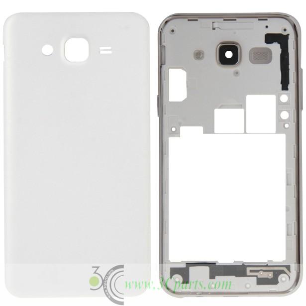 Full Housing Cover Replacement(Middle Frame Bazel + Battery Back Cover) for Samsung Galaxy J5 J500F J5008