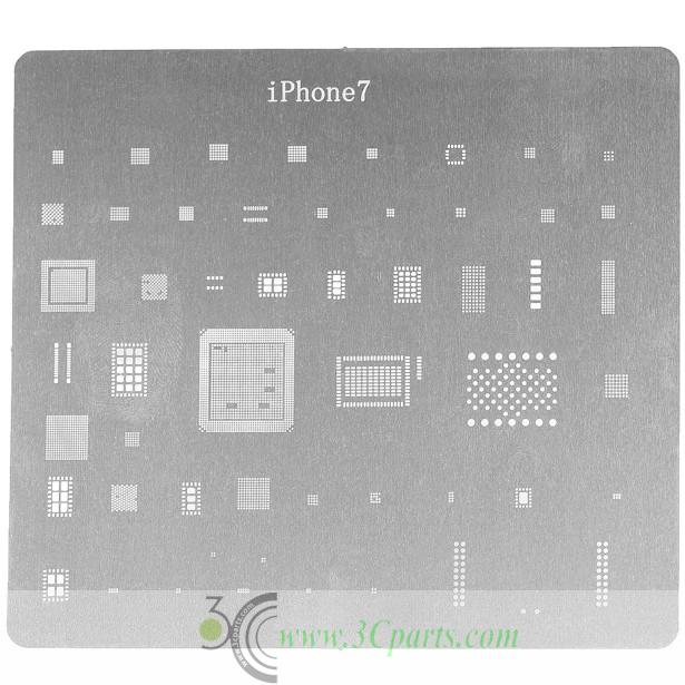 BGA Reballing Stencil Template 0.15mm Replacement For iPhone 7