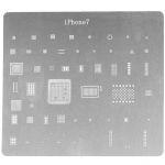 BGA Reballing Stencil Template 0.15mm Replacement For iPhone 7