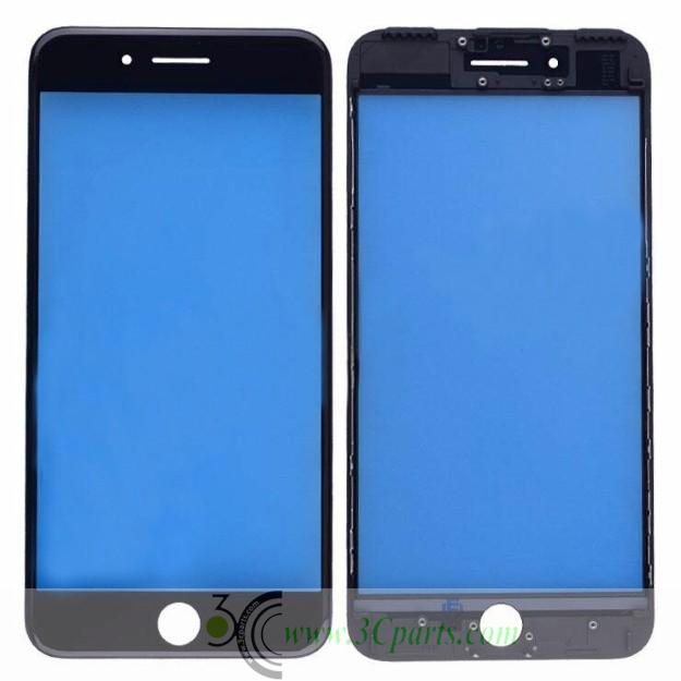 Touch Screen Front Glass with Frame Replacement for iPhone 7 Plus