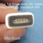 DC Magsafe 1st 5Pin Power Bank Adapter Cable for Macbook Air with 5.5*2.5mm T head Male connector