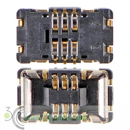 Volume Button Flex Cable Motherboard Socket Replacement for iPhone 7