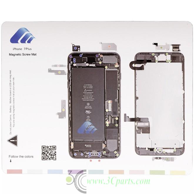 Magnetic Screw Chart Mat Technician Repair Pad Guide for iPhone 7 Plus