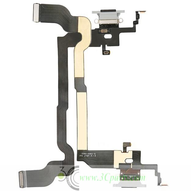 Charging Port Flex Cable Ribbon Replacement for iPhone X