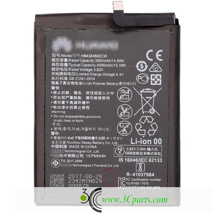 Battery 4000mAh Replacement for Huawei Mate 10