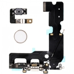 Charging Dock Flex Cable with Home Button Return Solution Replacement for iPhone 7 Plus