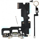 Charging Dock Flex Cable with Home Button Return Solution Repair Parts for iPhone 7