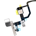 Power/Volume Button Flex Cable with Metal Bracket Assembly Replacement for iPhone Xr