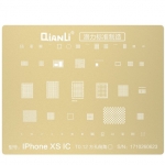 QianLi Laser Tech BGA Reballing Gold Stencil Replacement for iPhone Xs