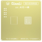 QianLi 3D CPU BGA Reball Gold Stencil Replacement for A10