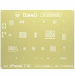 QianLi 3D BGA Reball Gold Stencil for iPhone 7/7P