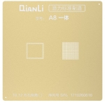 QianLi Japan Laser Tech CPU BGA Reballing Gold Stencil for A8