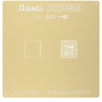 QianLi Japan Laser Tech CPU BGA Reballing Gold Stencil for A11