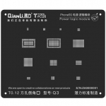 QianLi ToolPlus iPhone Power Logic Module BGA Reballing iBlack Black Stencil For 5S Q3​