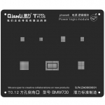 QianLi ToolPlus iPhone Power Logic Module BGA Reballing iBlack Black Stencil For 6G BMW730