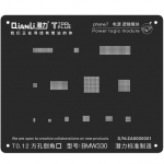 QianLi ToolPlus iPhone Power Logic Module BGA Reballing iBlack Black Stencil For 7G BMW330