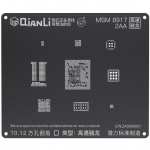 QianLi ToolPlus 3D iBlack Universal BGA Reballing Black Stencil for Andriod Phone Models MSM 8917 2A...