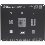 QianLi ToolPlus 3D iBlack Universal BGA Reballing Black Stencil for Andriod Phone Models MSM 8937 2A...