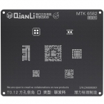 QianLi ToolPlus 3D iBlack Universal BGA Reballing Black Stencil for Andriod Phone Models MTK 6582