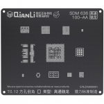 QianLi ToolPlus 3D iBlack Universal BGA Reballing Black Stencil for Andriod Phone Models SDM 636 100...