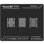 QianLi ToolPlus Universal Hard Disk Model GTR100 BGA Reballing iBlack Black Stencil for 6/6S/7/8