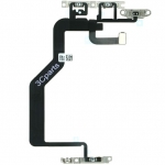 Power Button Flex Cable with Metal Bracket Assembly Replacement for iPhone 12 Pro