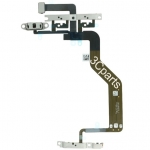 Power Button and Volume Button Flex Cable with Metal Bracket Replacement for iPhone 12 Mini