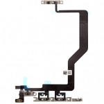 Power Button Flex Cable with Metal Bracket Assembly Replacement for iPhone 12 Pro Max