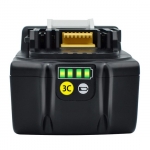 18V Lithium ion Battery BL1830B Horizontal Light Replacement Rechargeable Battery Suitable for Makita Cordless Drill Pow