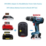 BPS18BSL Battery Converter Adapter for Black Decker & Stanley & Porter Cable 20V Li-ion Battery Used...
