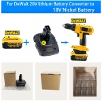DCA1820 Battery Converter Adapter for Dewalt 20V Li-ion Battery Convert to Dewalt 18V Lithium Battery or nickel Battery 