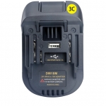 DM18M Battery Adapters Converter Suitable for 20V Dewalt or Milwaukee Convert to Makita 18V Lithium Battery
