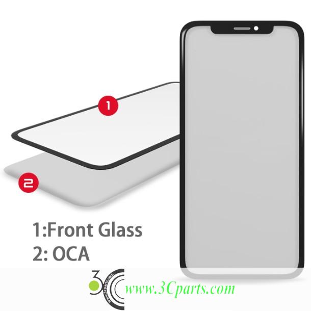 Front Glass with OCA Preinstalled Replacement for iPhone 12 Pro Max