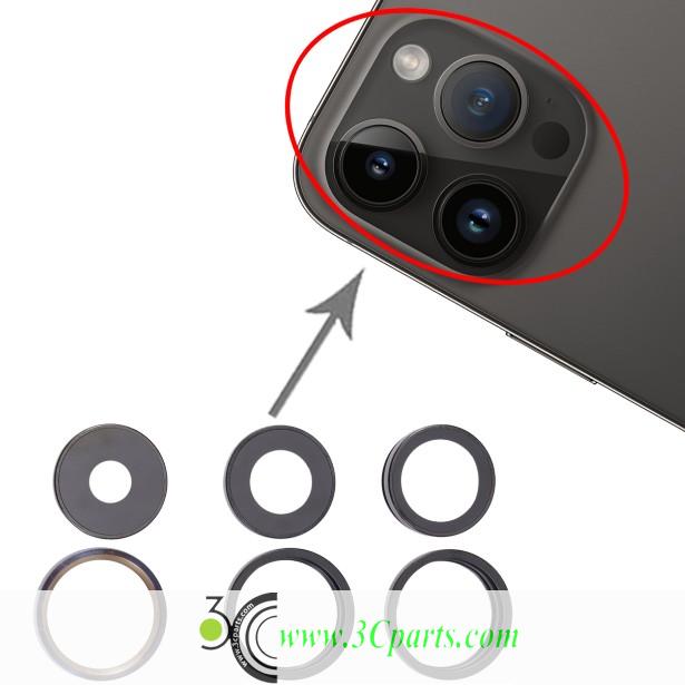 Rear Camera Holder with Lens Replacement for iPhone 14 Pro
