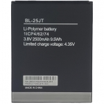 BL-25JT 2500mAh WX3 Li-ion Polyer Battery Replacement for Tecno WX3