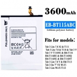 EB-BT115ABC EB-BT111ABE EB-BT115ABE 3600mAh Li-ion Polyer Battery Replacement for Samsung Galaxy Tab 3 Lite 7.0 SM-T111 