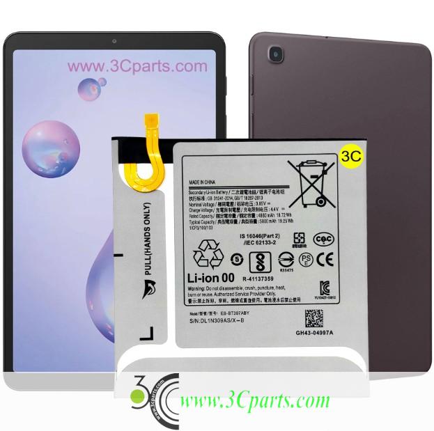 EB-BT307ABY 5000mah Li-ion Polyer Battery Replacement for Samsung Galaxy Tab A 8.4 2020 SM-T307 SM-T307U T307-15
