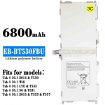 EB-BT530FBU 6800mAh Li-ion Polyer Battery Replacement for Samsung Galaxy Tab 4  10.1  SM-T530 T531 T535 T533 T537