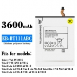 EB-BT111ABC 3600mAh Li-ion Polyer Battery Replacement for Samsung Galaxy Tab 3 lite SM-T110 SM-T111 T111 T110 T115 T116 