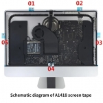 LCD Display ​Adhesive Strips Kit with APN for iMac 21.5