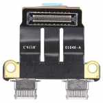 Type-C USB I/O Board Connector Replacement for MacBook A1989/A1990/A2159/A2251/A2289/A2141/A2338 (Mid 2018, Late 2020)