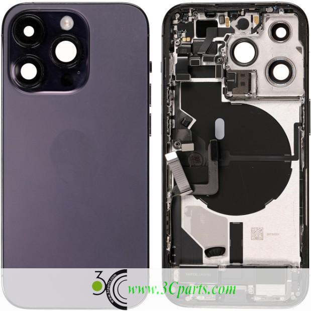 Back Cover Full Assembly Replacement for iPhone 14 Pro