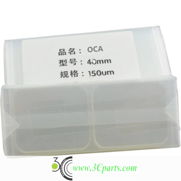 OCA Optically Clear Adhesive Replacement for Apple Watch Series 4 / 5 / 6 50Pcs/Set