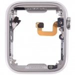 Middle Frame Bezel Plate with Loudspeaker / Power / Rotating Shaft Flex Cable Replacement For Apple Watch Series 6