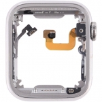 Middle Frame Bezel Plate with Loudspeaker / Power / Rotating Shaft Flex Cable Replacement For Apple Watch Series 6