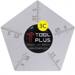 QianLi ToolPlus 0.1mm Ultrathin Stainless Steel Opening Tool with Scale