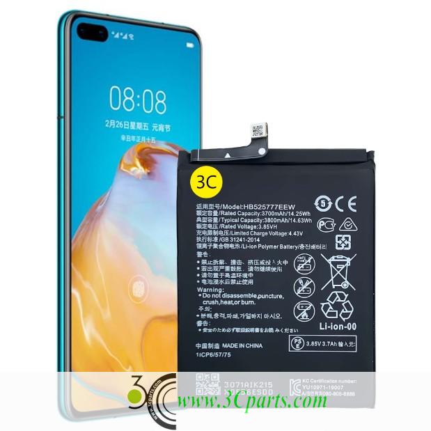 HB525777EEW 3800mAh Li-ion Polymer Battery for Huawei P40 4G & Huawei P40 5G 