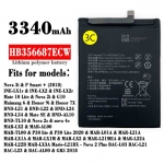 HB356687ECW 3340mah Li-Polymer Battery Replacement For Huawei Nova 2 Plus BAC-AL00 Honor Play 7X Honor 30 Lite