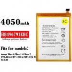 HB496791EBC 4050mAh Li-ion Polymer Battery for Huawei Mate 1 Mate 2 MT1-T00 / MT1-U06 /MT2-L02 MT2-C00 Mate1 Mate2